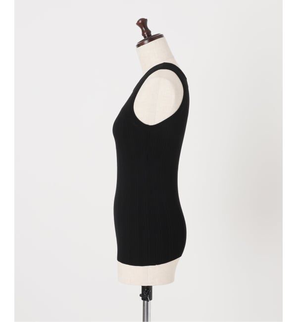 NOBLE「《NOBLE別注》【洗える】ADAWAS/アダワズ RANDOM RIB TANK TOP」|タンクトップ|