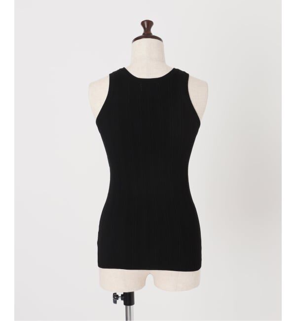 NOBLE「《NOBLE別注》【洗える】ADAWAS/アダワズ RANDOM RIB TANK TOP」|タンクトップ|