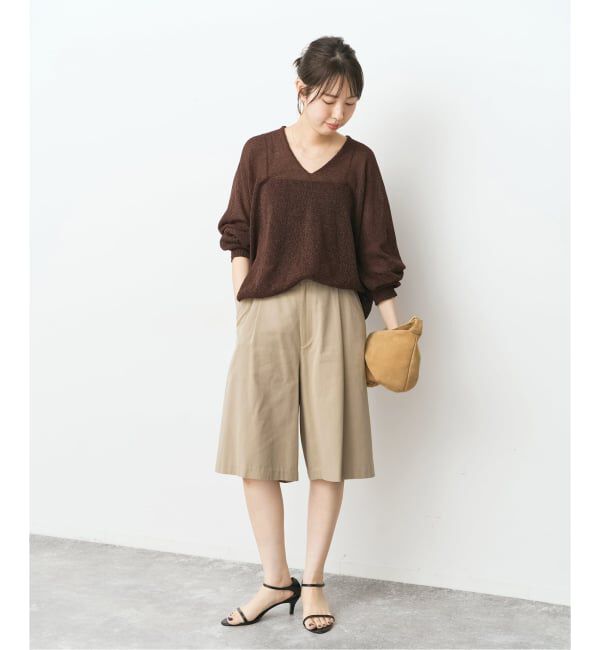 Spick and Span「タックショートパンツ」|その他|