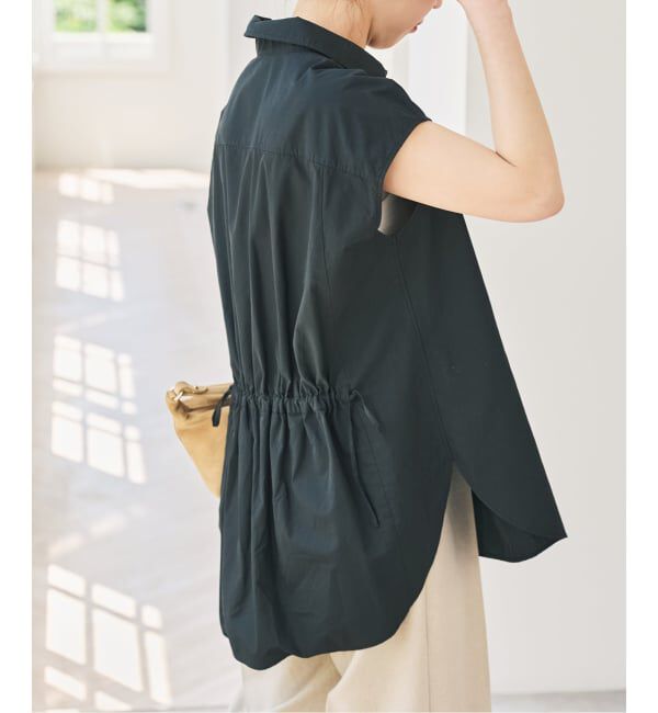 Spick and Span「バックギャザーフレンチスリーブシャツ」|シャツ・ブラウス|