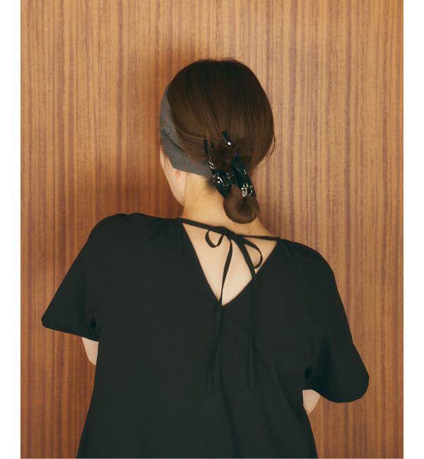 U by SPICK&SPAN「2WAYハーフスリーブコットンロングワンピース」|ワンピース|