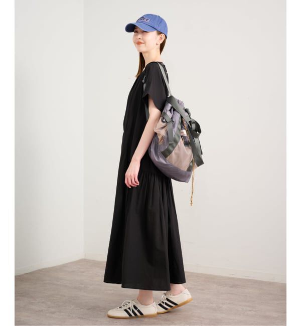 U by SPICK&SPAN「2WAYハーフスリーブコットンロングワンピース」|ワンピース|