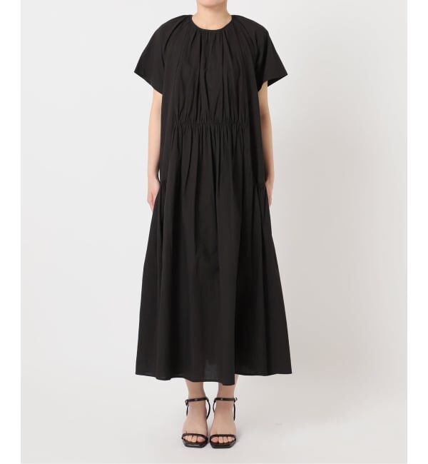 U by SPICK&SPAN「2WAYハーフスリーブコットンロングワンピース」|ワンピース|