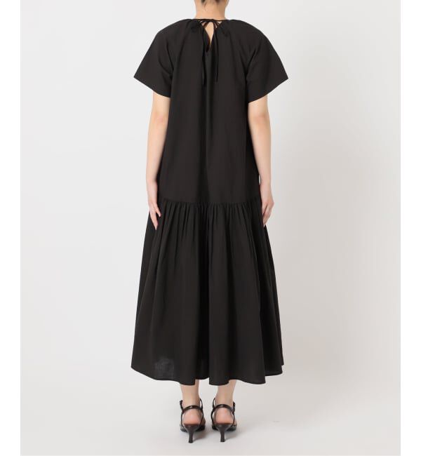 U by SPICK&SPAN「2WAYハーフスリーブコットンロングワンピース」|ワンピース|
