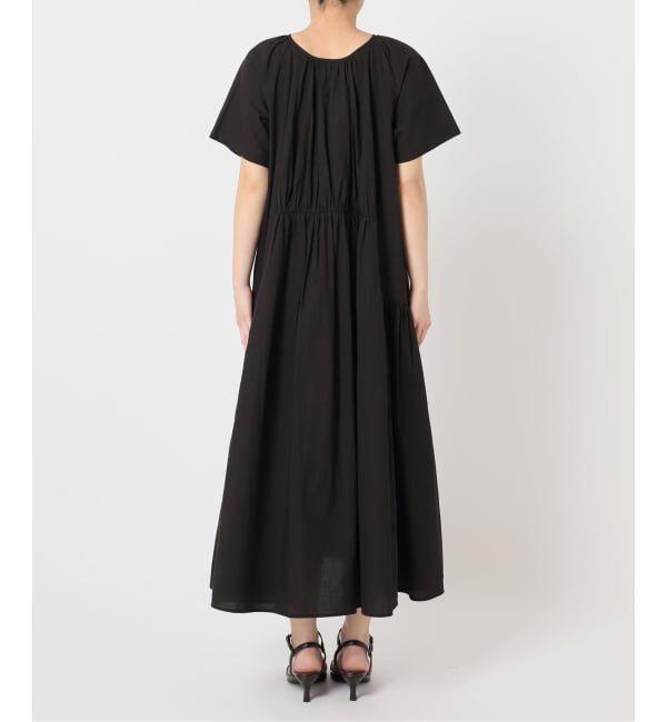 U by SPICK&SPAN「2WAYハーフスリーブコットンロングワンピース」|ワンピース|