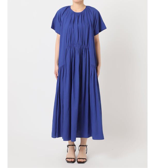 U by SPICK&SPAN「2WAYハーフスリーブコットンロングワンピース」|ワンピース|