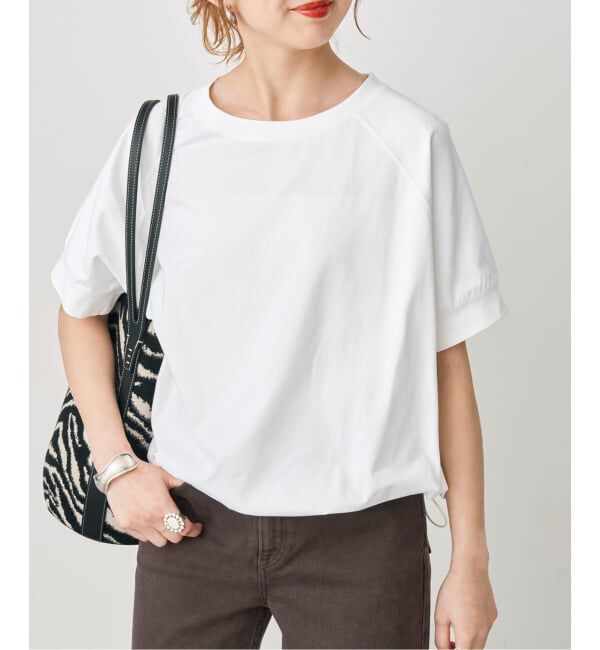 Spick and Span「C/Pニュアンスドロストプルオーバー」|Tシャツ・カットソー|
