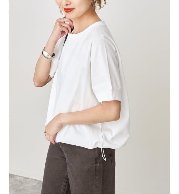 Spick and Span「C/Pニュアンスドロストプルオーバー」|Tシャツ・カットソー|