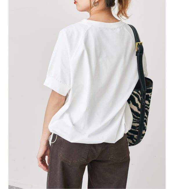 Spick and Span「C/Pニュアンスドロストプルオーバー」|Tシャツ・カットソー|