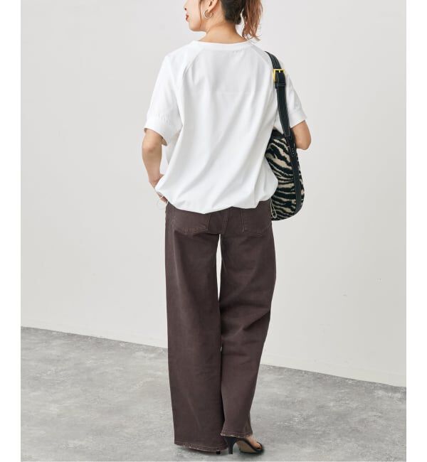 Spick and Span「C/Pニュアンスドロストプルオーバー」|Tシャツ・カットソー|