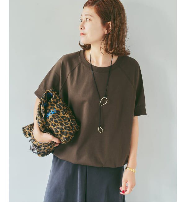 Spick and Span「C/Pニュアンスドロストプルオーバー」|Tシャツ・カットソー|