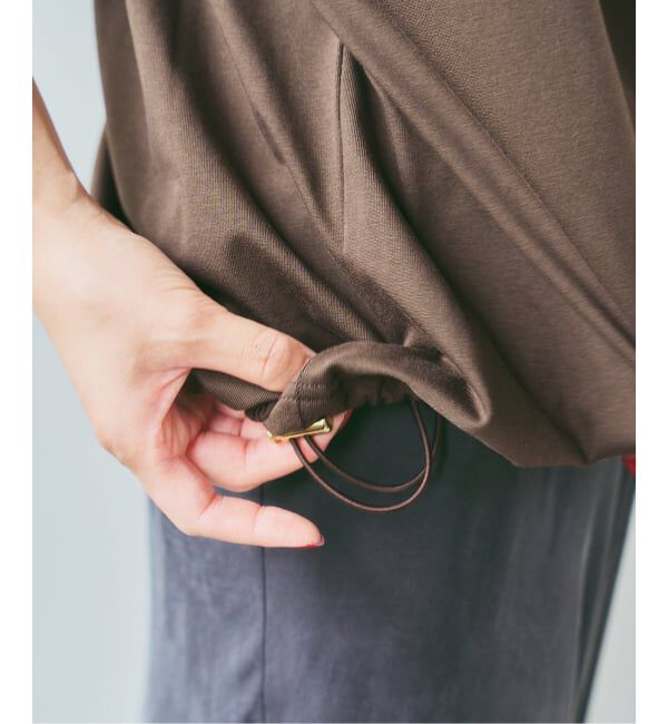 Spick and Span「C/Pニュアンスドロストプルオーバー」|Tシャツ・カットソー|