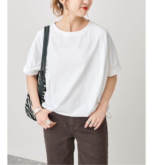 Spick and Span「C/Pニュアンスドロストプルオーバー」|Tシャツ・カットソー|