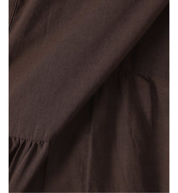 Spick and Span「コットンティアードフレンチスリーブブラウス」|シャツ・ブラウス|