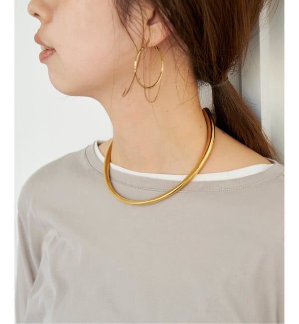 Spick and Span「《別注 / WEB限定追加》AEC PARIS / エーイーシー パイプCチョーカー」|ネックレス|
