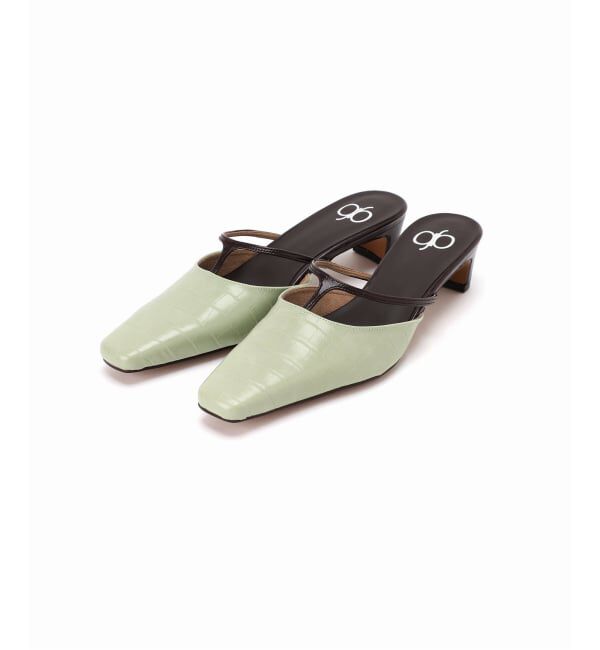 GRISE「《WEB+一部店舗限定》BOBMARY&times;GRISE3.5cmTストラップミュール」|パンプス|
