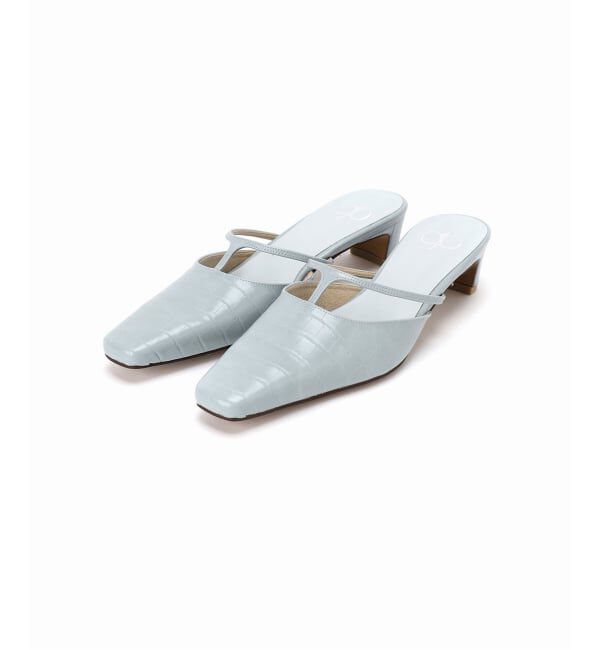 GRISE「《WEB+一部店舗限定》BOBMARY&times;GRISE3.5cmTストラップミュール」|パンプス|