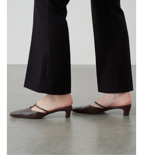 GRISE「《WEB+一部店舗限定》BOBMARY&times;GRISE3.5cmTストラップミュール」|パンプス|