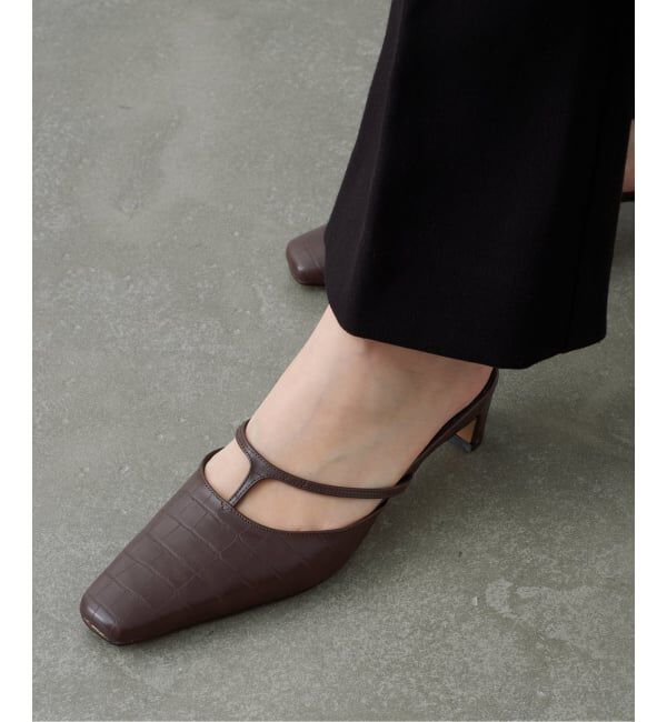 GRISE「《WEB+一部店舗限定》BOBMARY&times;GRISE3.5cmTストラップミュール」|パンプス|