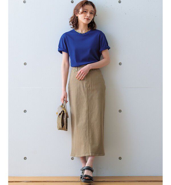 23区「【Oggi4月号掲載/洗える】23区DENIM ストレッチ デニムスカート」|スカート|