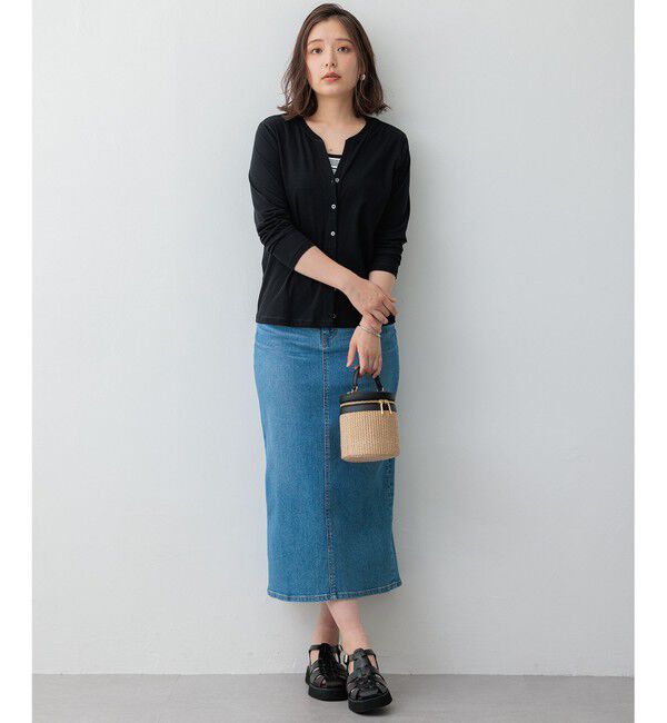 23区「【Oggi4月号掲載/洗える】23区DENIM ストレッチ デニムスカート」|スカート|