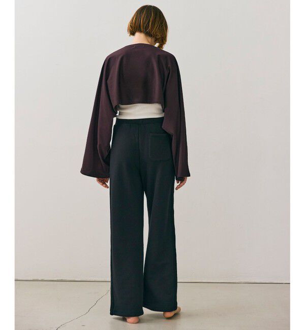 BEIGE,「【BEIGE,ecru/WEB限定・洗える】JERSEY STITCH / コットンクロップドトップス」|Tシャツ・カットソー|