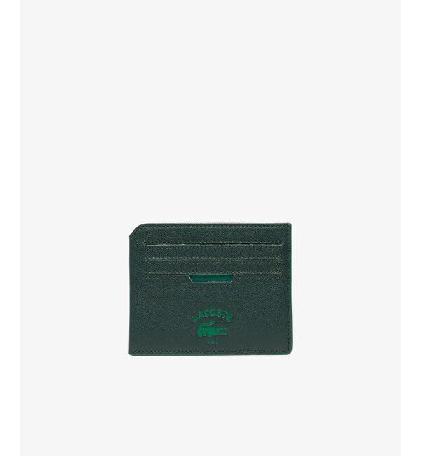 LACOSTE「スマートカードケース」|コインケース|モスグリーン