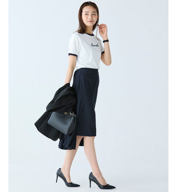 LACOSTE「前後切り替えプリーツスカート」|スカート|