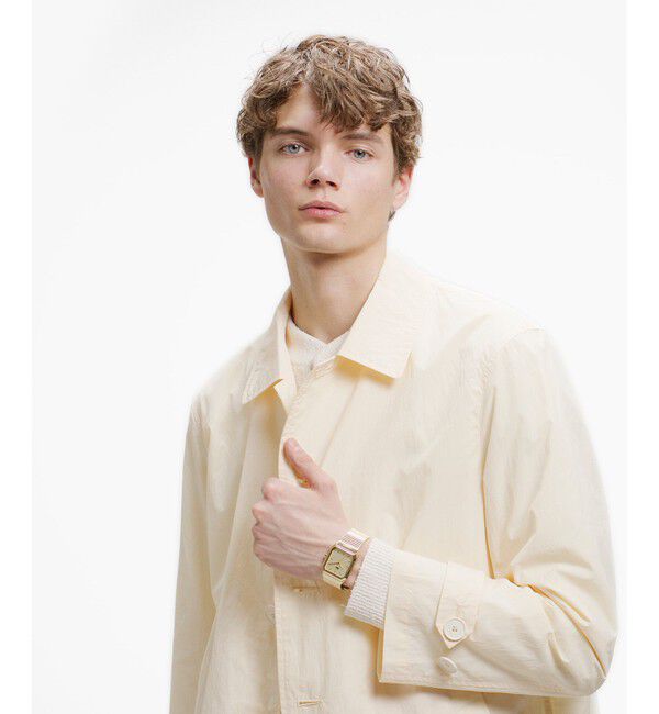 LACOSTE「パッカブルナイロンステンカラーコート」|ステンカラーコート|