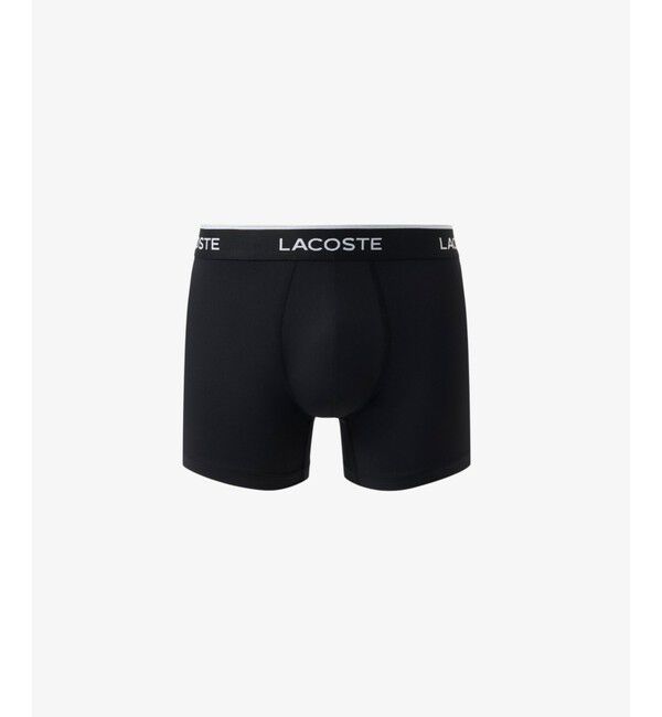 LACOSTE「ジャカードロゴウエストバンドトランクショーツ」|インナー|
