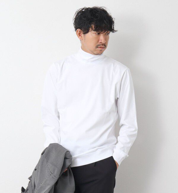 NOLLEY'S goodman「《ビジカジ対応》シルケットスムース タートルネック ドレスロンT 26AW」|Tシャツ・カットソー|