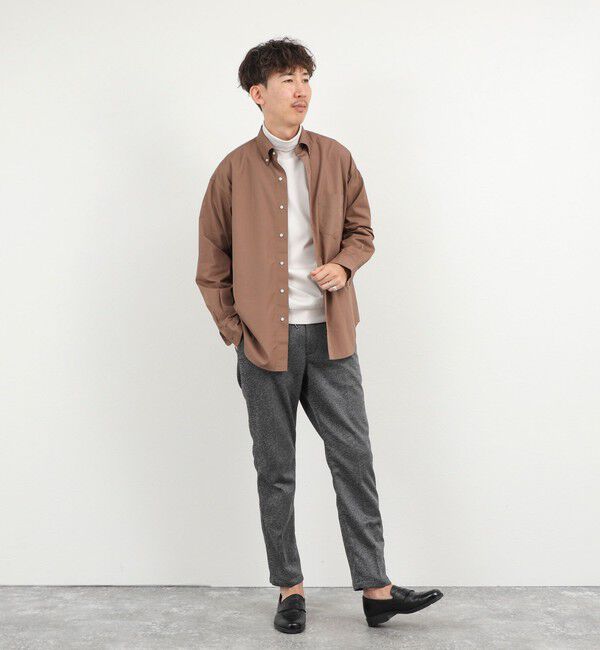 NOLLEY'S goodman「《ビジカジ対応》シルケットスムース タートルネック ドレスロンT 26AW」|Tシャツ・カットソー|
