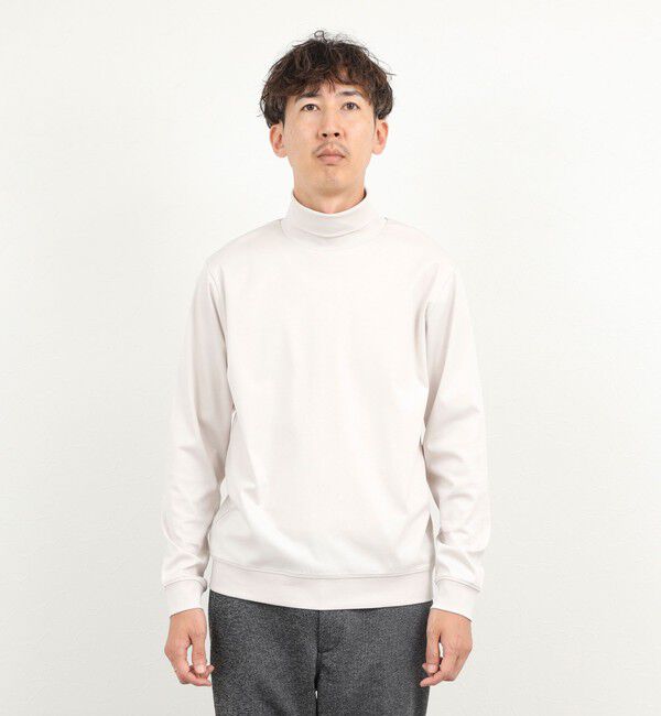 NOLLEY'S goodman「《ビジカジ対応》シルケットスムース タートルネック ドレスロンT 26AW」|Tシャツ・カットソー|