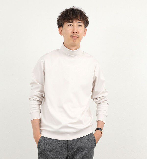 NOLLEY'S goodman「《ビジカジ対応》シルケットスムース タートルネック ドレスロンT 26AW」|Tシャツ・カットソー|