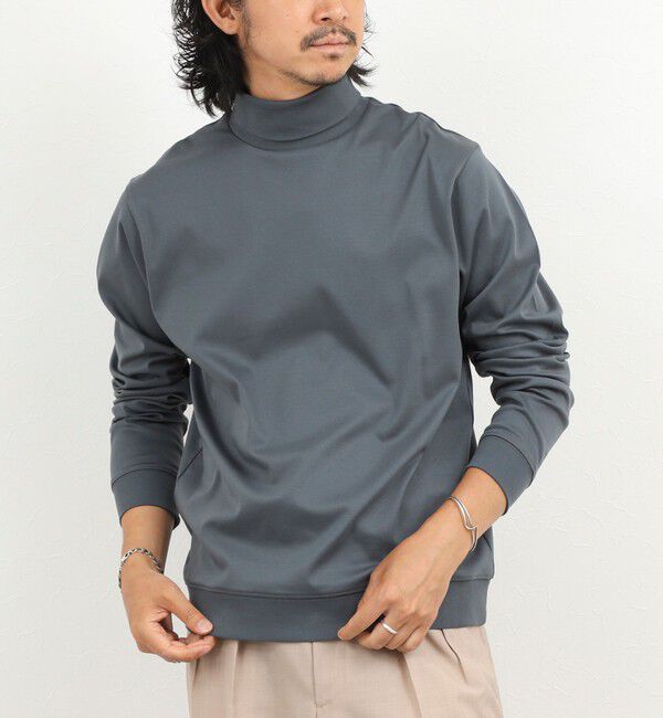 NOLLEY'S goodman「《ビジカジ対応》シルケットスムース タートルネック ドレスロンT 26AW」|Tシャツ・カットソー|