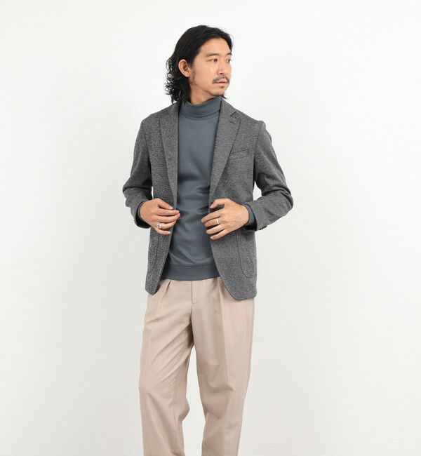 NOLLEY'S goodman「《ビジカジ対応》シルケットスムース タートルネック ドレスロンT 26AW」|Tシャツ・カットソー|