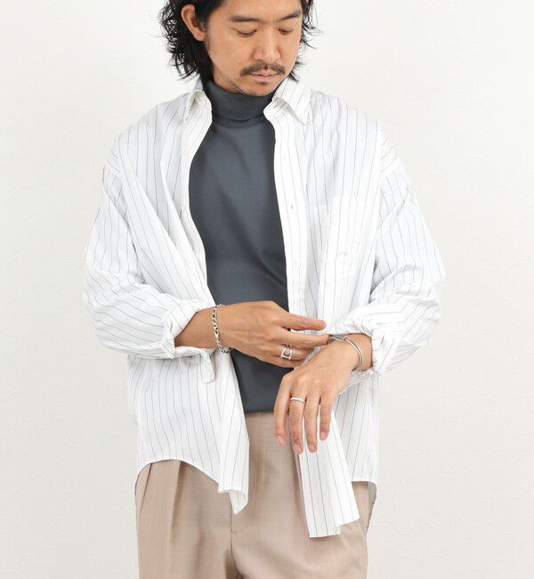 NOLLEY'S goodman「《ビジカジ対応》シルケットスムース タートルネック ドレスロンT 26AW」|Tシャツ・カットソー|