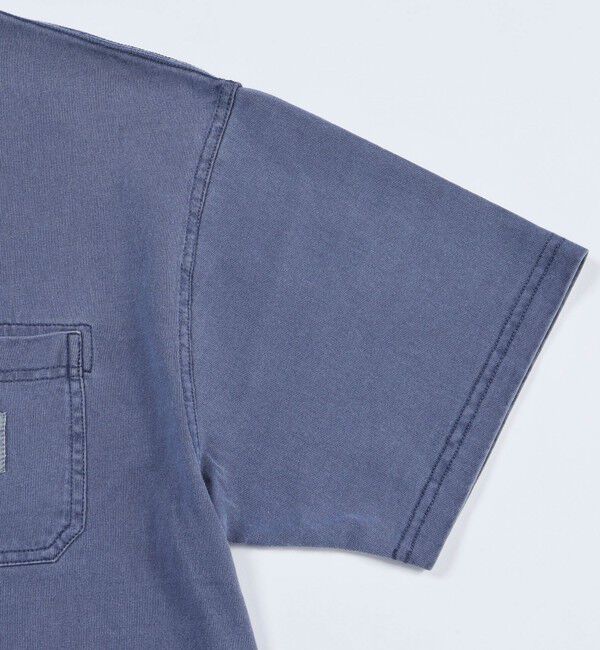 GLOSTER「Pigment Dyed 7.5oz Heavy Cotton Jersey S/S Pocket Tee」|Tシャツ・カットソー|