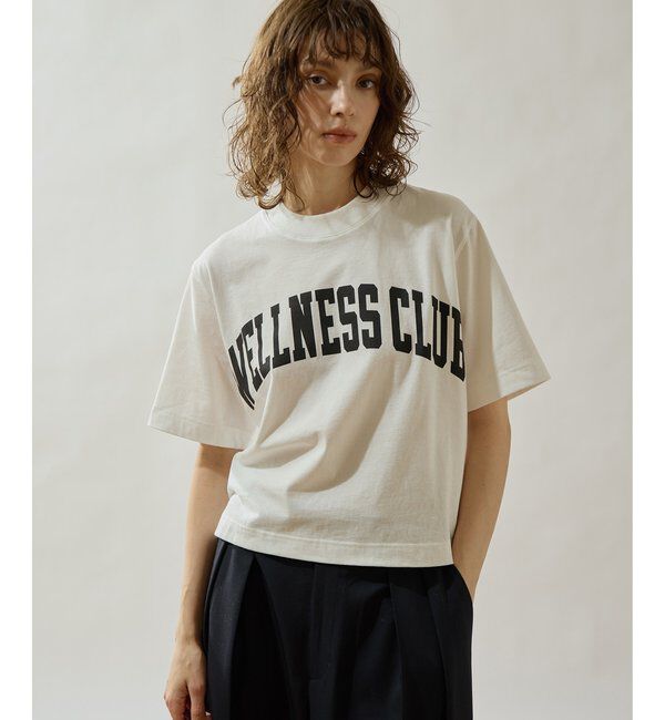 Drawing Numbers「【Drawing Numbers】INSCRIRE/WELLNESS CLUBT」|Tシャツ・カットソー|ホワイト