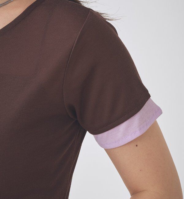  「B バイカラーヘンリーTOPS」|その他|