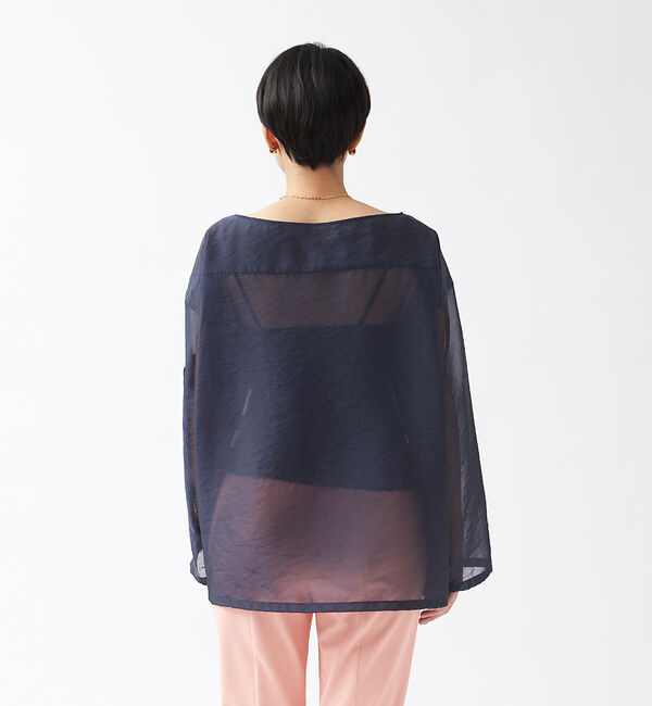 Rouge vif「シアープルオーバー」|シャツ・ブラウス|