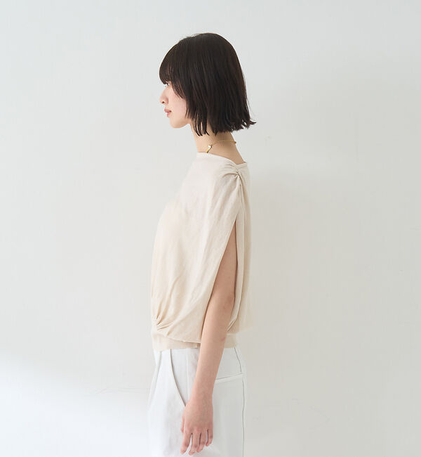 Rouge vif「ドレープニットプルオーバー」|ニット・セーター|