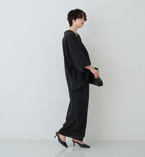 Rouge vif「【セットアップ対応】フィブリルスキッパーブラウス【予約】」|シャツ・ブラウス|
