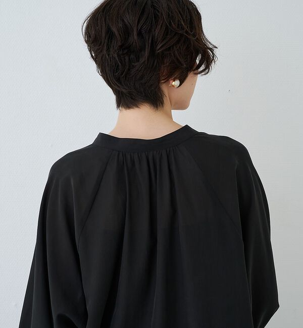 Rouge vif「【セットアップ対応】フィブリルスキッパーブラウス【予約】」|シャツ・ブラウス|