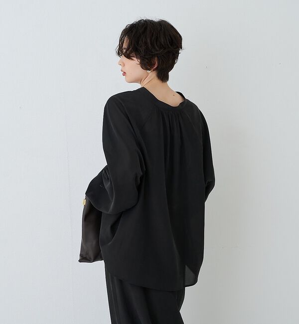 Rouge vif「【セットアップ対応】フィブリルスキッパーブラウス【予約】」|シャツ・ブラウス|