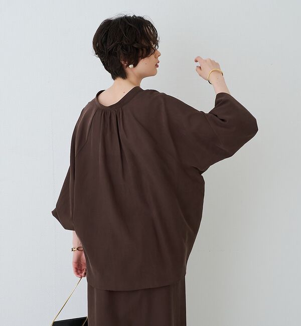 Rouge vif「【セットアップ対応】フィブリルスキッパーブラウス【予約】」|シャツ・ブラウス|