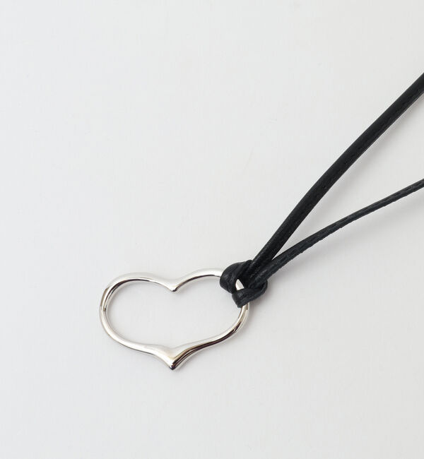 TIARA「【UCALYPT/ユーカリプト】Heart Leather Necklace」|ネックレス|