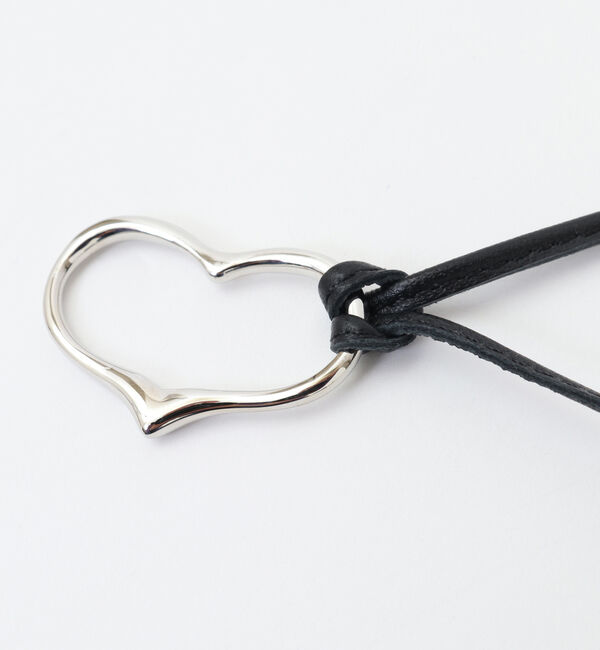TIARA「【UCALYPT/ユーカリプト】Heart Leather Necklace」|ネックレス|
