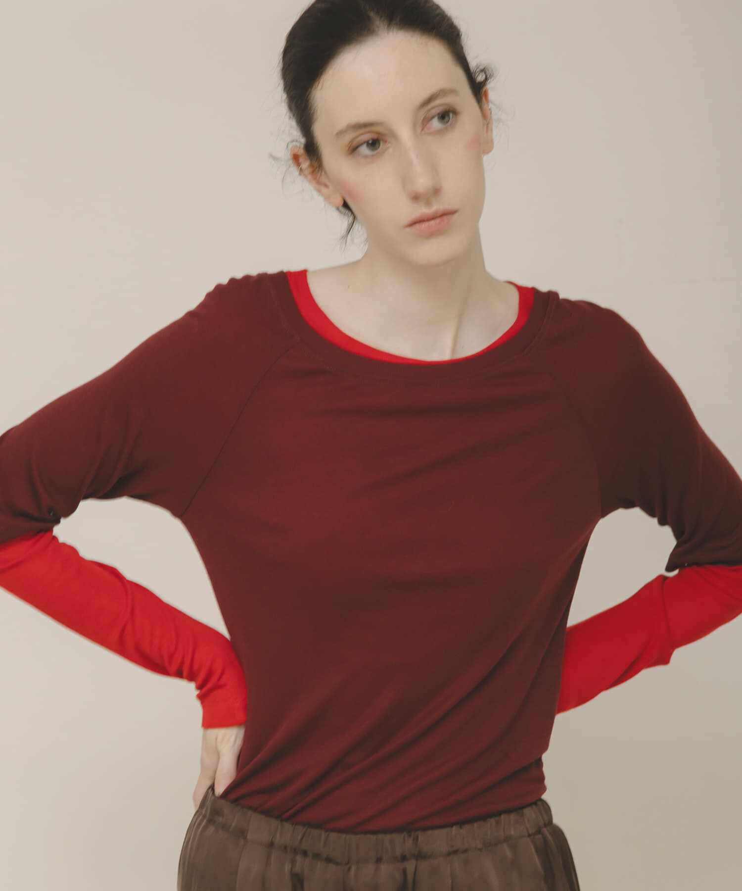 LAATO「layered color tee」|Tシャツ・カットソー|