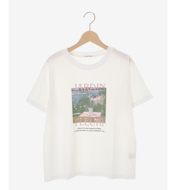  「JARDIN FLEURIフォトTEE」|Tシャツ・カットソー|
